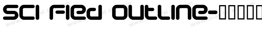 Sci Fied Outline字体转换